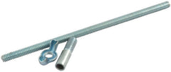 Straight Stud w/ Adapter 1/4-20 x 6in