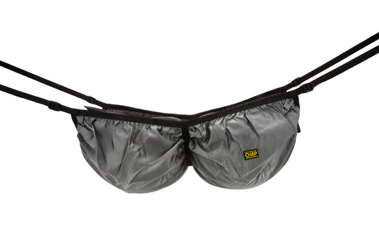 Carrying Net For Dual Helmets Black Polyester