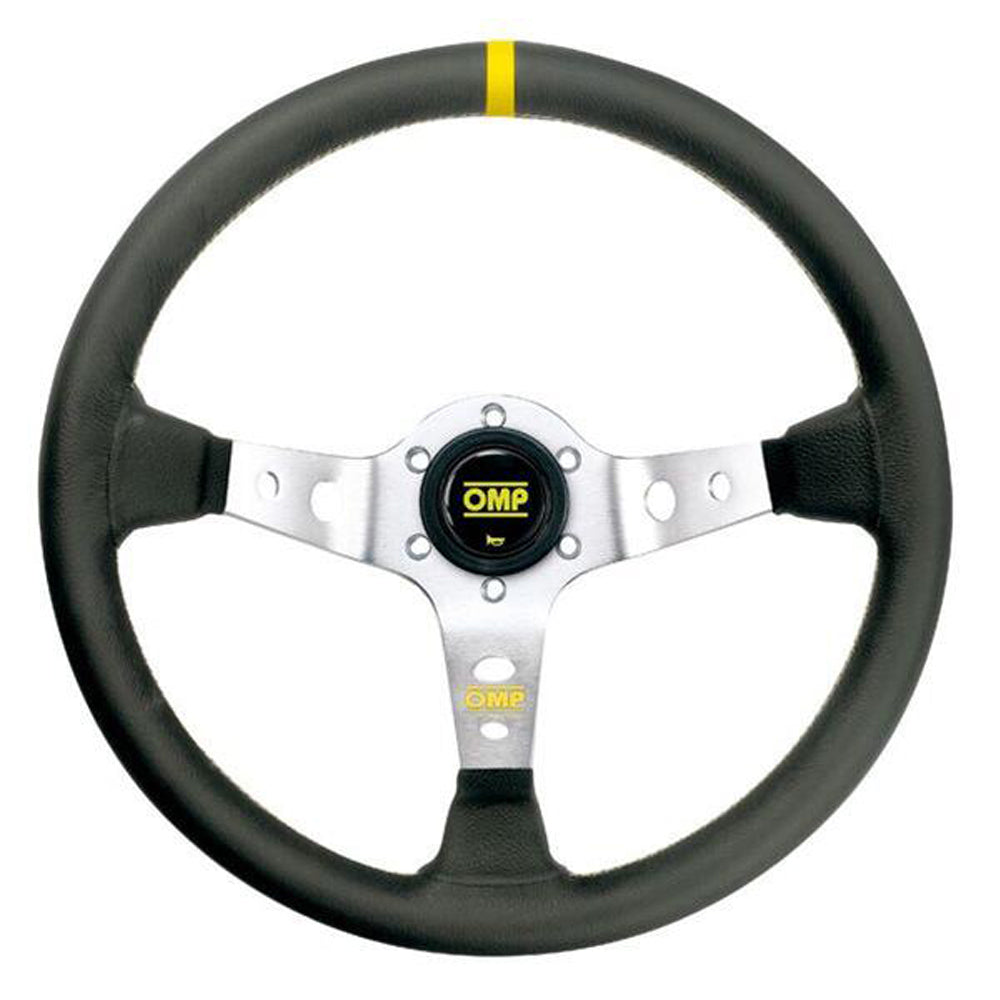 CORSICA STEERING WHEEL BLACK AND SILVER