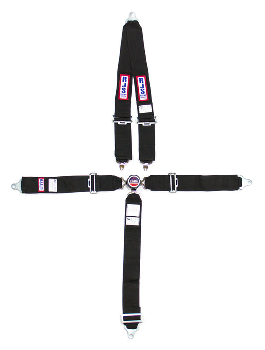 5 PT Harness System Q/R BK Roll Bar 3inSub