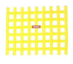 Ribbon Window Net Yellow Non-SFI 18in x 24in