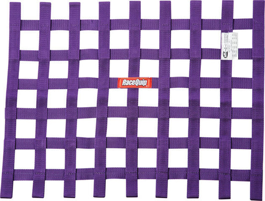 Ribbon Window Net SFI Purple